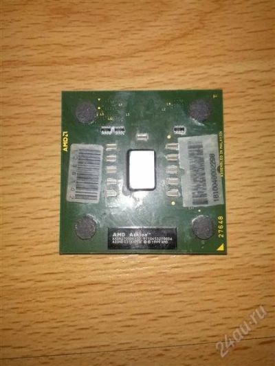Лот: 2460100. Фото: 1. Процессор ATHLON 2700+ socket... Процессоры