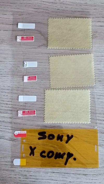 Лот: 20294613. Фото: 1. Плёнка защитная Sony X Compact... Защитные стёкла, защитные плёнки