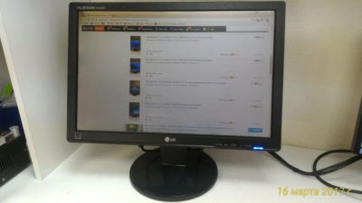 Лот: 9260298. Фото: 1. ЖК монитор 19" LG W1942SE 1440x900... ЖК-мониторы
