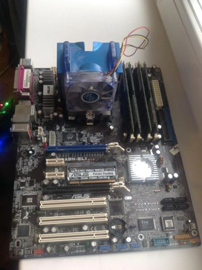 Лот: 8833058. Фото: 1. Материнская плата ASUS 8N-SLI... Другое (комплектующие)