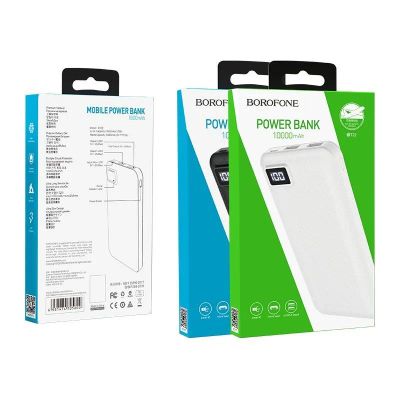 Лот: 22150878. Фото: 1. Power Bank BOROFONE BT22 10000mAh... Внешние, портативные аккумуляторы для смартфонов (Power bank)