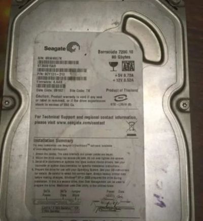 Лот: 18830890. Фото: 1. Жесткий диск. Жёсткие диски (HDD)