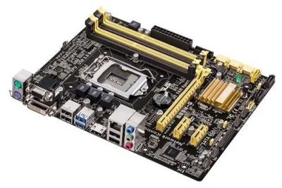 Лот: 4810538. Фото: 1. Мат.плата S1150 B85 Asus B85M-G... Материнские платы