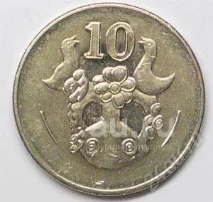 Лот: 18661926. Фото: 1. Кипр. 10 цент 2002г. Остальные страны