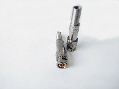 Лот: 17243087. Фото: 1. Разъем BNC под винт с пружиной... Видеонаблюдение