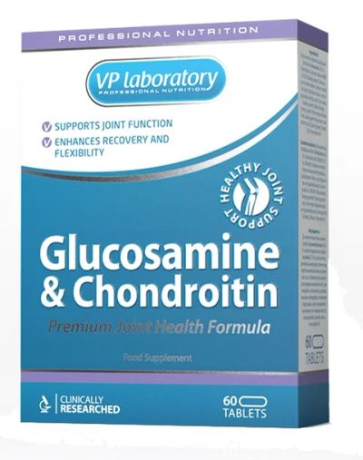 Лот: 7239984. Фото: 1. Ученка.VPLab Glucosamine & Chondroitin... Спортивное питание, витамины