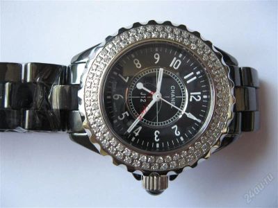 Лот: 1856478. Фото: 1. часы Chanel. керамика тёмные малые. Другие наручные часы