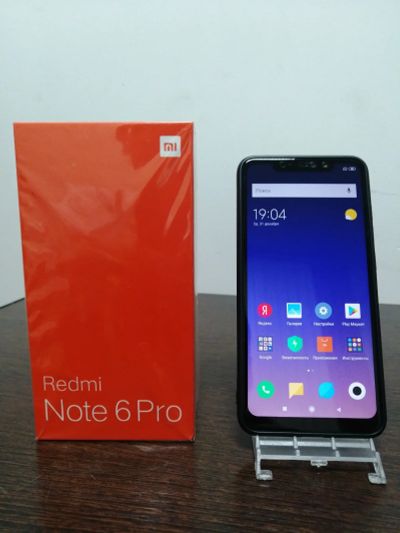 Лот: 13151106. Фото: 1. Xiaomi Redmi Note 6 Pro 3/32 black. Смартфоны