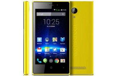 Лот: 4922507. Фото: 1. Стильный и тонкий смартфон Highscreen... Смартфоны