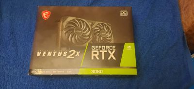 Лот: 24886879. Фото: 1. Geforce rtx 3060 msi ventus 2x... Видеокарты