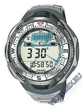 Лот: 1143590. Фото: 1. Casio SPF-40T-7V с титановым браслетом... Оригинальные наручные часы