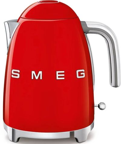 Лот: 19603126. Фото: 1. Электрочайник Smeg KLF03RDEU. Чайники, кофемашины, кулеры