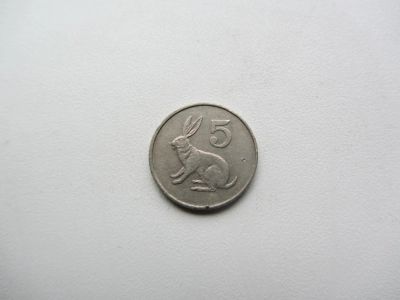 Лот: 7604124. Фото: 1. Зимбабве 5 центов 1982 г. Африка