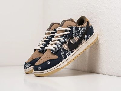 Лот: 20236381. Фото: 1. Кроссовки Nike SB Dunk Low x Travis... Кеды, кроссовки, слипоны