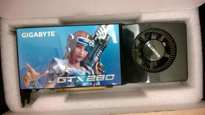 Лот: 3260569. Фото: 1. Видеокарта Gigabyte GTX 280. Видеокарты