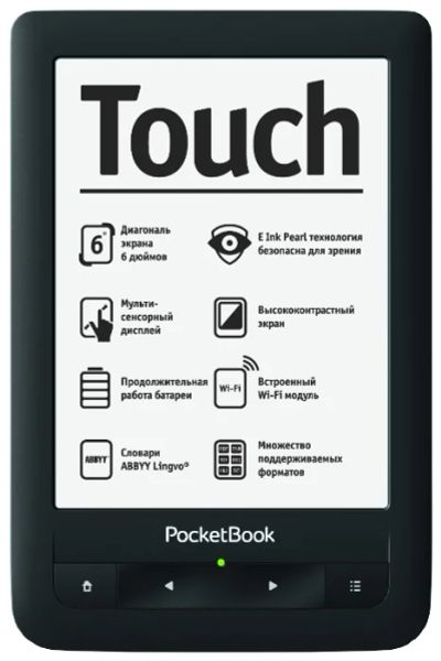 Лот: 5486725. Фото: 1. Электронная книга PocketBook Touch... Электронные книги