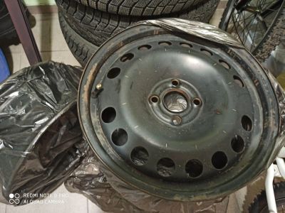Лот: 16300302. Фото: 1. Штампованные диски R16/4x100/ET40... Диски