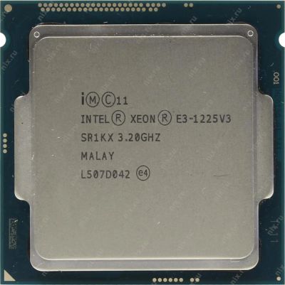 Лот: 6633542. Фото: 1. Процессор Intel Xeon E3-1225 v3... Процессоры