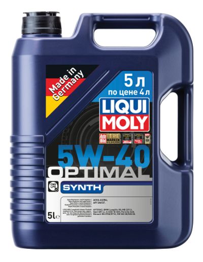 Лот: 16160492. Фото: 1. Масло LiquiMoly Optimal 5/40 2293... Масла, жидкости