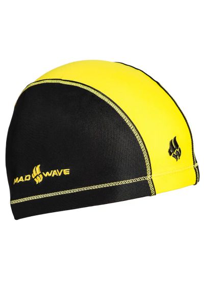 Лот: 24300492. Фото: 1. Текстильная шапочка Mad Wave Lycra... Плавание