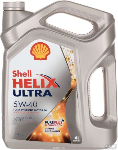 Лот: 15473810. Фото: 1. Shell Helix Ultra 5W-40 4L. Масла, жидкости