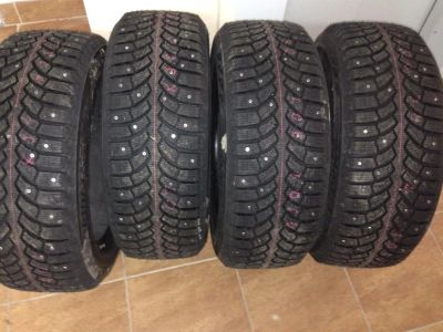 Лот: 3335791. Фото: 1. 195/55 R15 Bridgestone SPIKE-01... Шины