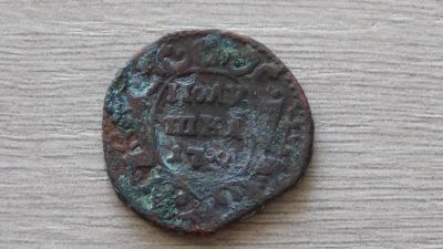 Лот: 6878344. Фото: 1. полушка 1734 (1). Россия до 1917 года