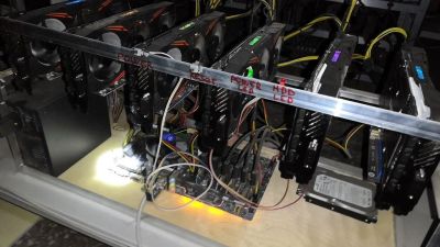 Лот: 12744713. Фото: 1. Майнинг ферма/Риг GTX1070 6шт. Майнинг фермы, товары для майнинга