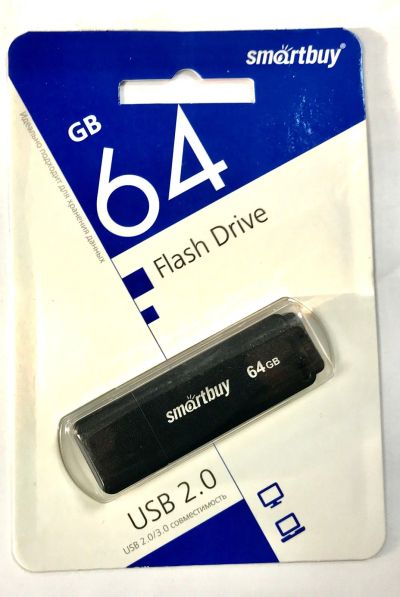 Лот: 15328665. Фото: 1. Флешка USB 64GB Smart Buy LM05... USB-флеш карты