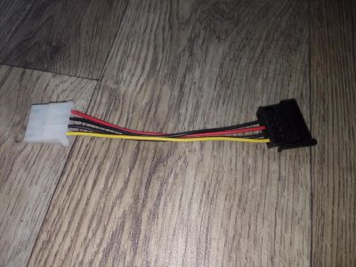 Лот: 11572432. Фото: 1. шлейф molex - SATA. Шлейфы, кабели, переходники