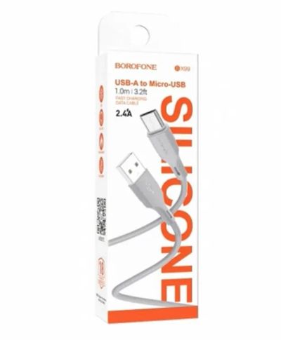 Лот: 22183470. Фото: 1. Кабель micro USB Borofone BX99... Зарядные устройства, блоки питания, адаптеры сетевые для смартфонов