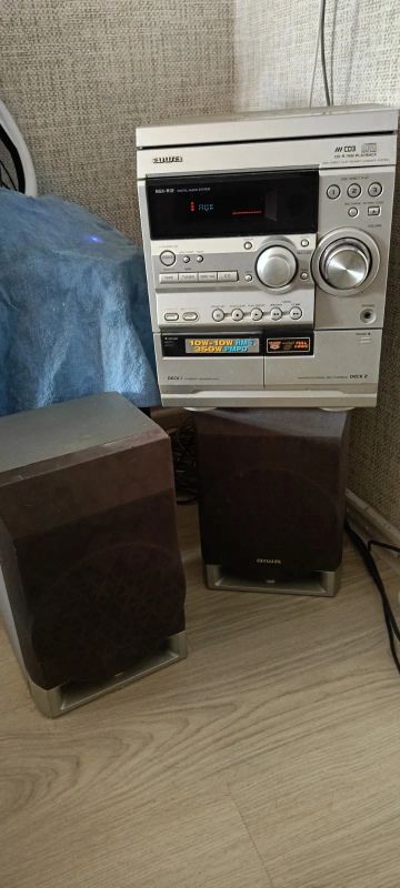 Лот: 25125042. Фото: 1. Музыкальный центр Aiwa. Музыкальные центры, магнитолы