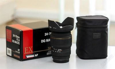 Лот: 2992631. Фото: 1. Объектив Sigma 24-70 2.8 для Canon. Объективы