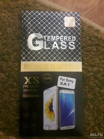 Лот: 10680554. Фото: 1. Sony xperia xa1 стекло защитное... Дисплеи, дисплейные модули, тачскрины