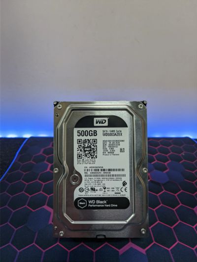 Лот: 25025530. Фото: 1. Жесткий диск 500Gb/3.5"/7200/WD... Жёсткие диски (HDD)