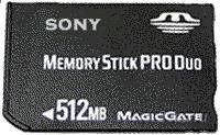 Лот: 1280294. Фото: 1. Карта памяти MEMORY STICK PRO... Карты памяти