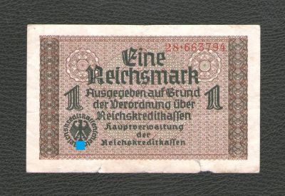 Лот: 17540787. Фото: 1. 1 марка 1939-1945 гг. Германия... Германия и Австрия