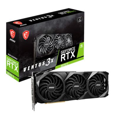 Лот: 18028447. Фото: 1. GeForce RTX 3070 Ti Ventus 3X... Видеокарты
