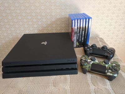 Лот: 14387257. Фото: 1. Sony PlayStation 4 Pro 1Tb. Игровые приставки, консоли