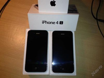Лот: 1550641. Фото: 1. Apple Iphone 4S 16Gb black (neverlock... Смартфоны