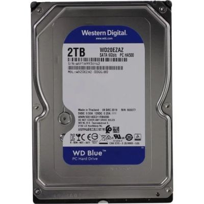 Лот: 17918554. Фото: 1. Жесткий диск WD Blue WD20EZAZ... Жёсткие диски (HDD)