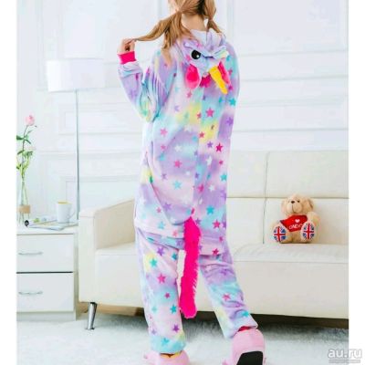 Лот: 10232213. Фото: 1. Кигуруми пижама звездный единорог. Домашняя одежда