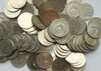 Лот: 16773476. Фото: 1. 50 копеек СССР 105 штук лотом. Россия и СССР 1917-1991 года
