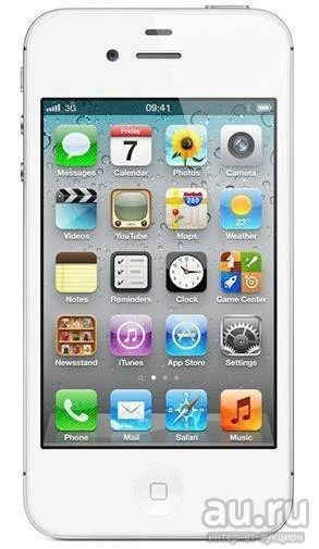 Лот: 8064603. Фото: 1. Apple iPhone 4S, 32 Гб, цвет White... Смартфоны