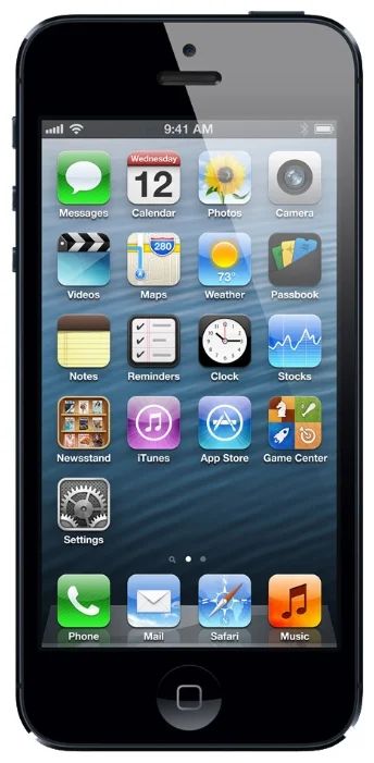 Лот: 3543077. Фото: 1. Телефон Apple iPhone 5 16Gb Black. Смартфоны