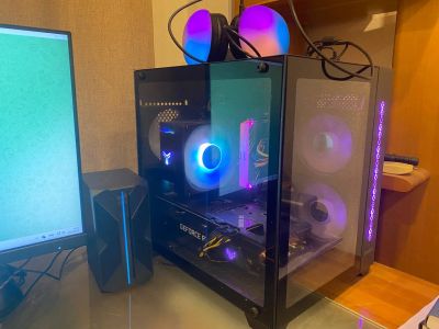 Лот: 25800560. Фото: 1. Игровой компьютер Ryzen 5 5600... Компьютеры в сборе