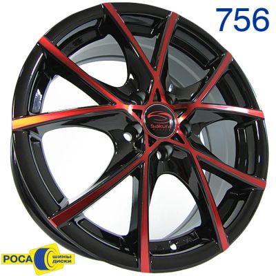 Лот: 3813323. Фото: 1. Диски новые Sakura Wheels 9517... Диски