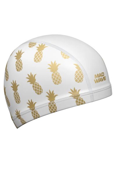 Лот: 25072136. Фото: 1. ПУ шапочка MadWave Pineapple M0584... Плавание