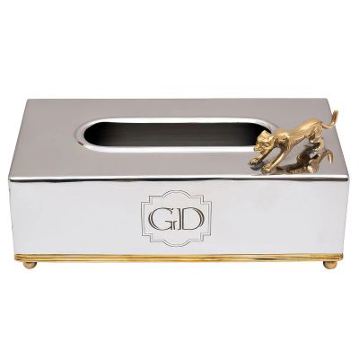 Лот: 24936469. Фото: 1. Салфетница Garda Decor Леопард. Предметы сервировки