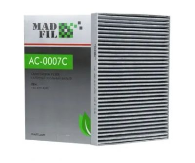 Лот: 24313030. Фото: 1. Фильтр салонный Madfil AC-0007C. Расходные материалы